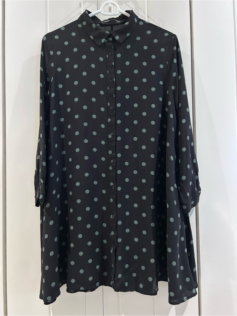 Zara ‘Premium Denim Collection’ shirt dress